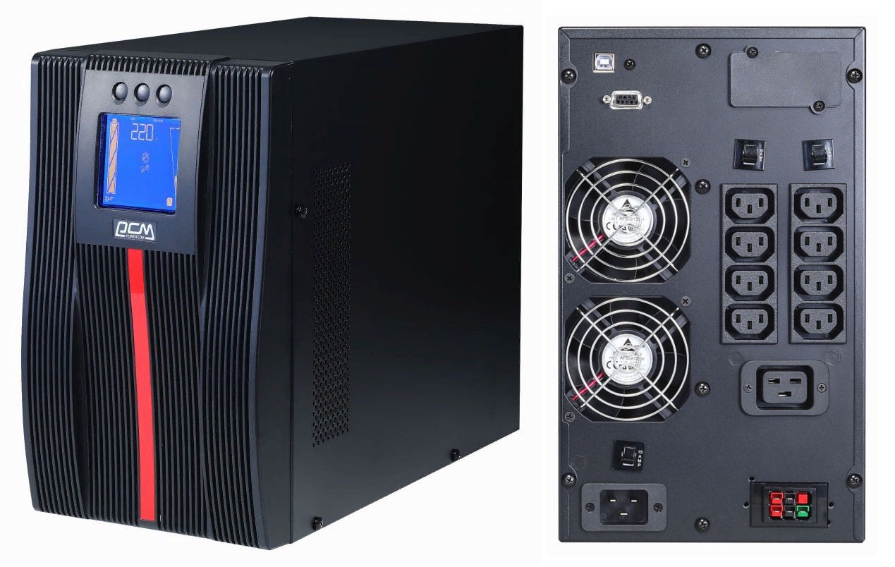 Macan MAC-1500 1500Вт 1500ВА черный, источник бесперебойного питания