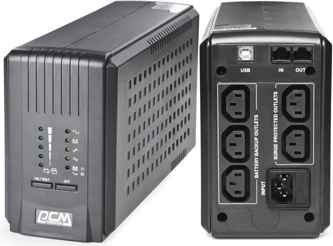 Smart King Pro SPT-700-II 560Вт 700ВА черный, источник бесперебойного питания