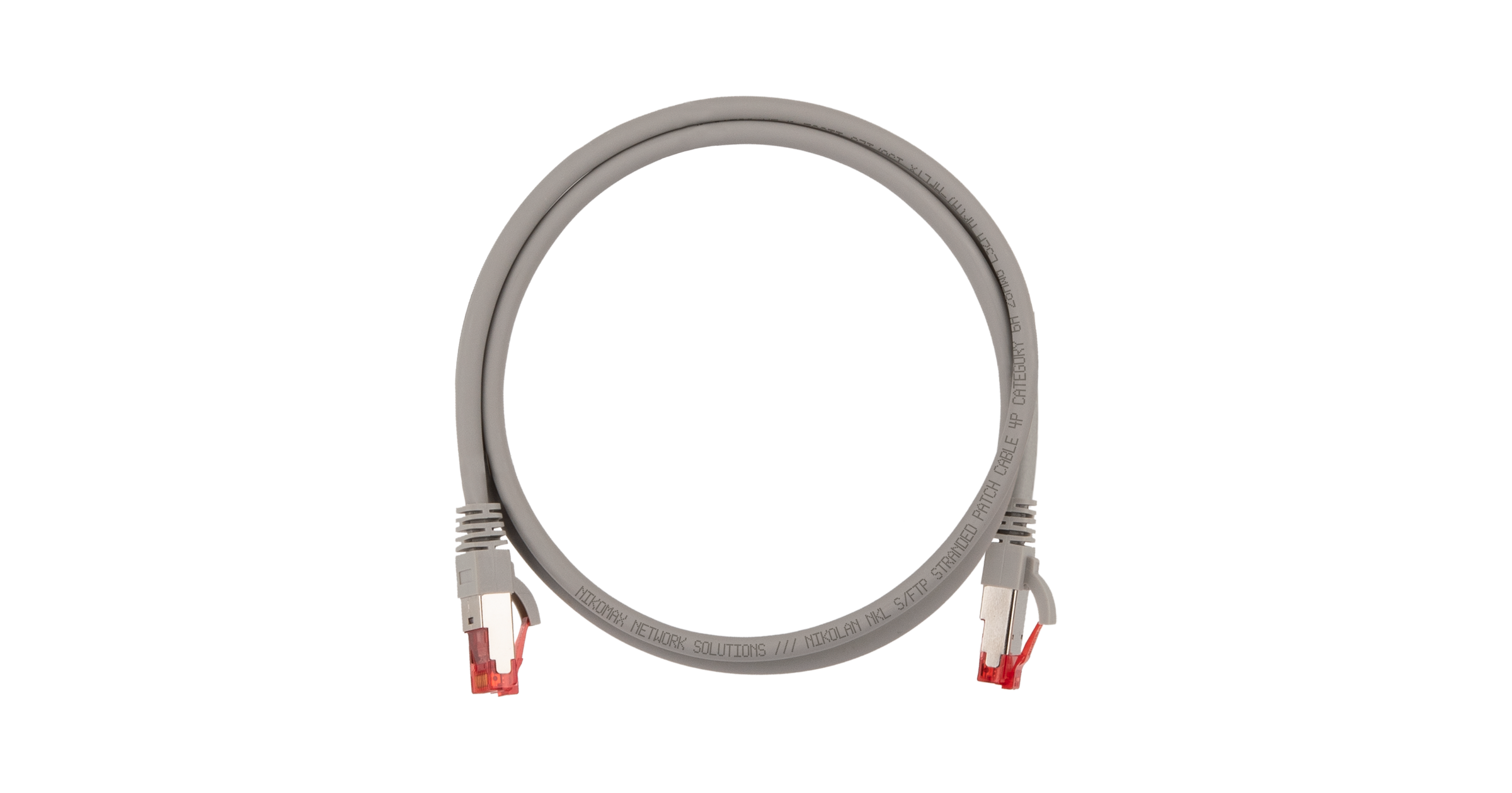 NMC-PC4SA55B-020-SL-C-GY, патч-корд медный