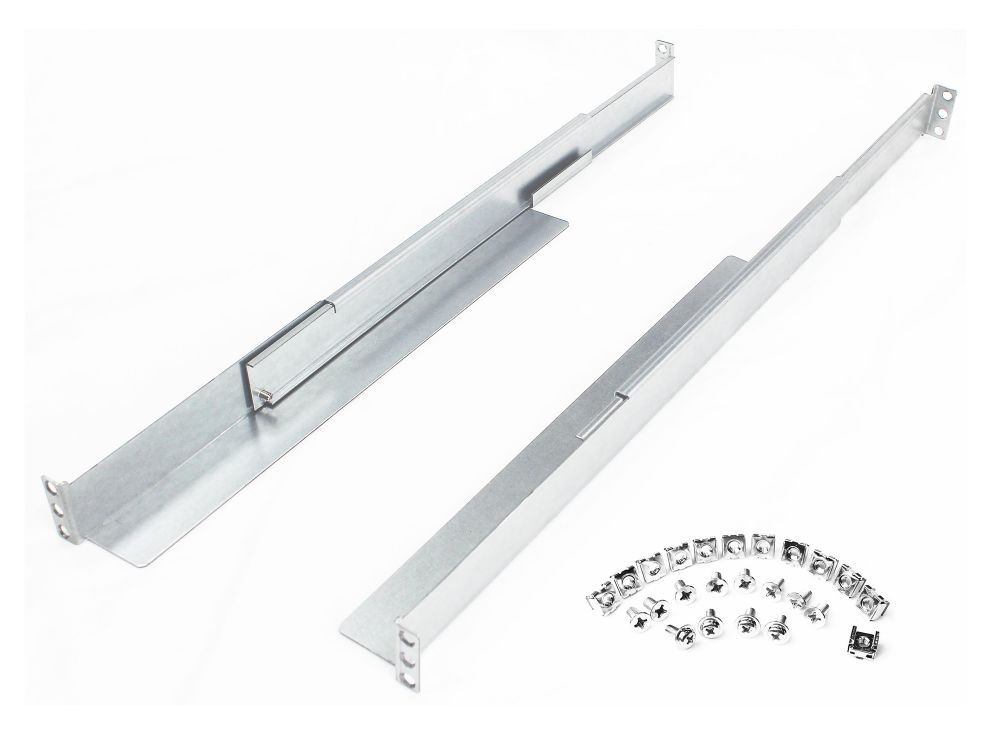 RAL5090, комплект 19" монтажных направляющих