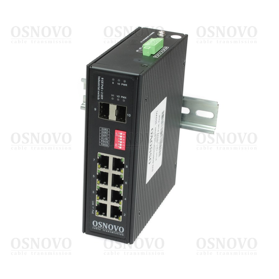 SW-80802/I(Port 90W, 300W), коммутатор с PoE