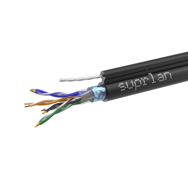 FTP Cat.5e 4х2xAWG24 Cu PE Outdoor T-FG8 (трос) Median (01-1035-1), кабель «витая пара» (LAN) для структурированных систем связи