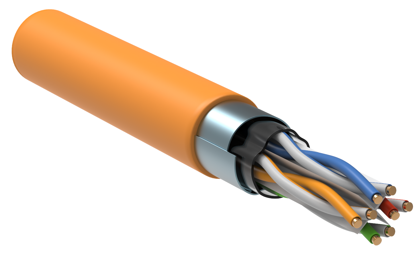 LC1-C604-327, кабель «витая пара» (LAN) для структурированных систем связи
