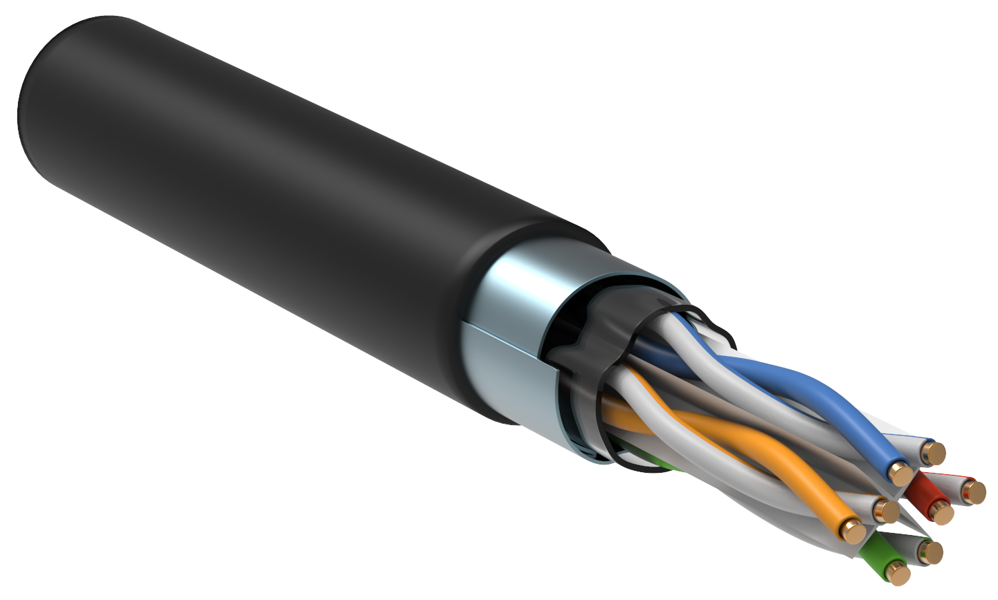LC3-C604-329, кабель «витая пара» (LAN) для структурированных систем связи