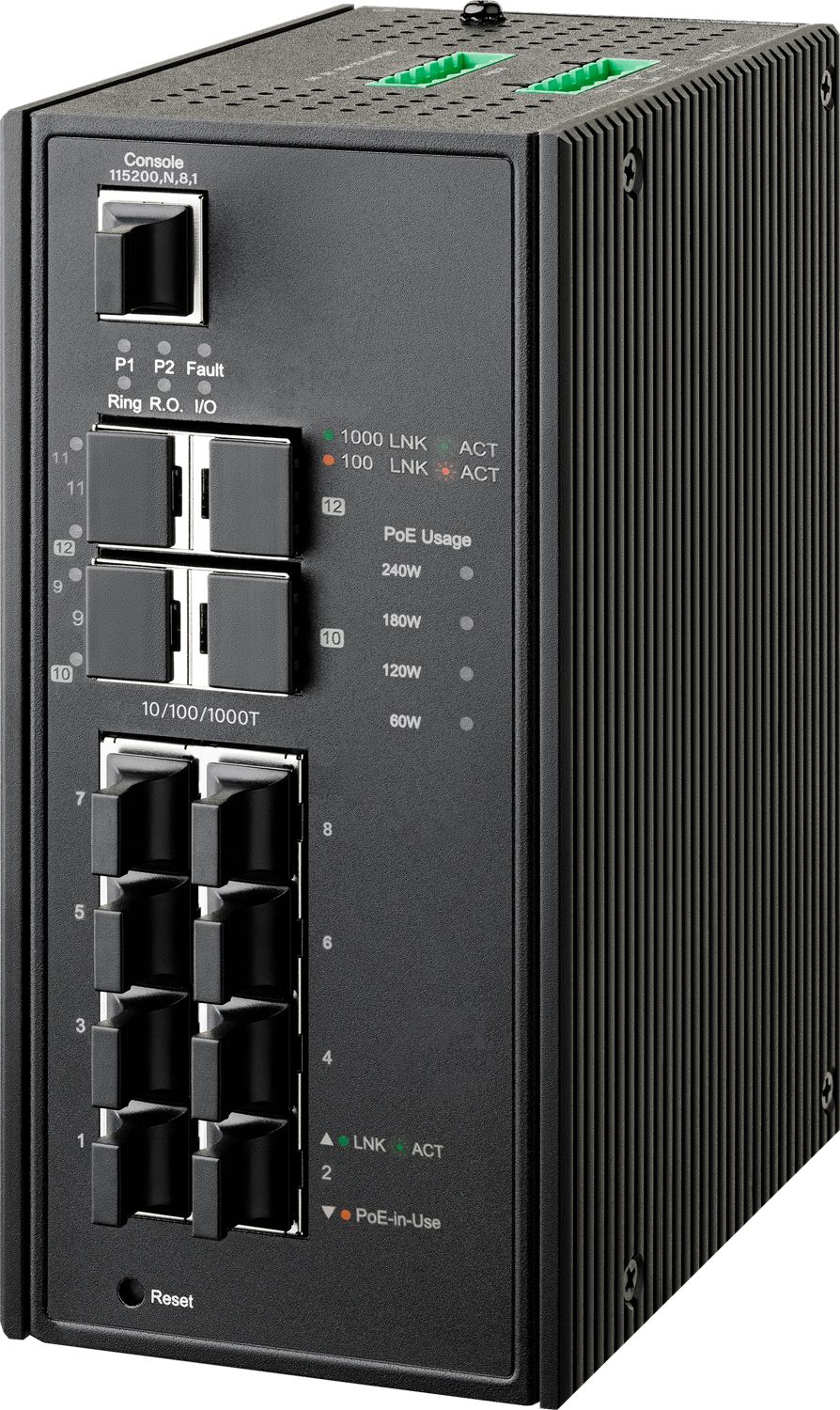 NIS-3500-3412PGE (64PY0804), коммутатор управляемый с PoE