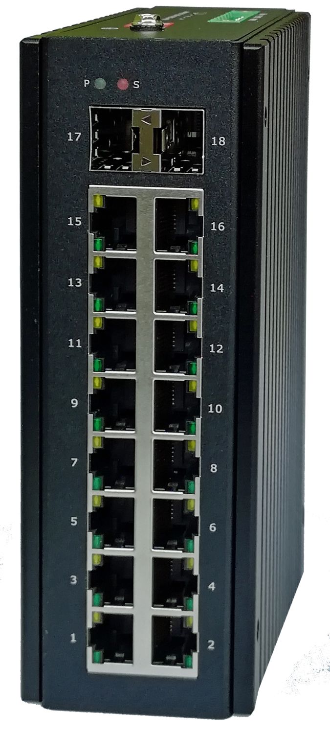NIS-3200-216PSG (63P16SG2), коммутатор неуправляемый с PoE