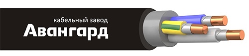ВВГнг(А)-FRLS 3х2,5 (N, PE) 0,66кВ (Авангард), кабель силовой огнестойкий