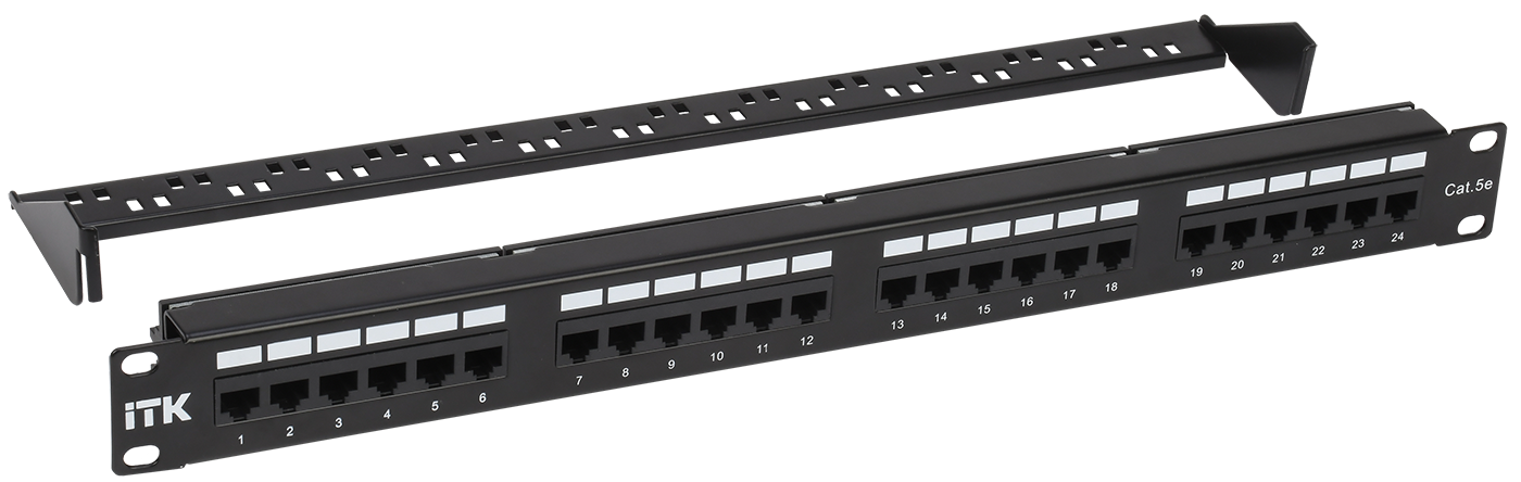 PP24-1UC5EU-D05-1, патч-панель 19"