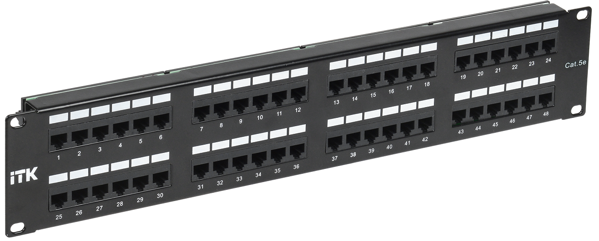PP48-2UC5EU-D05-1, патч-панель 19"
