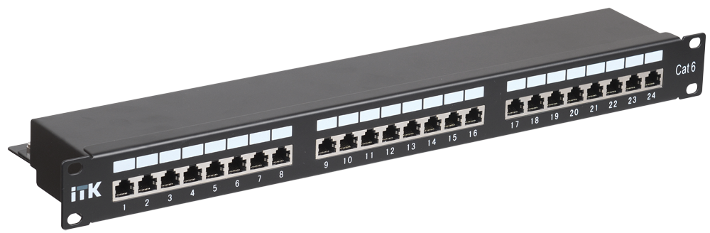 PP24-1UC6S-D05, патч-панель 19"