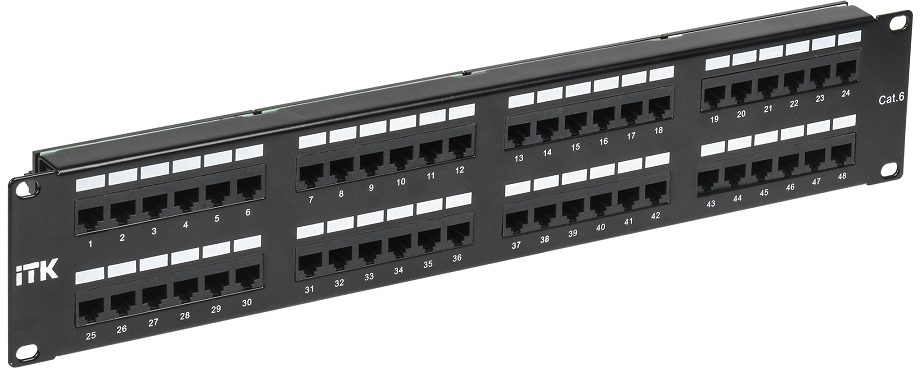 PP48-2UC6U-D05, патч-панель 19"