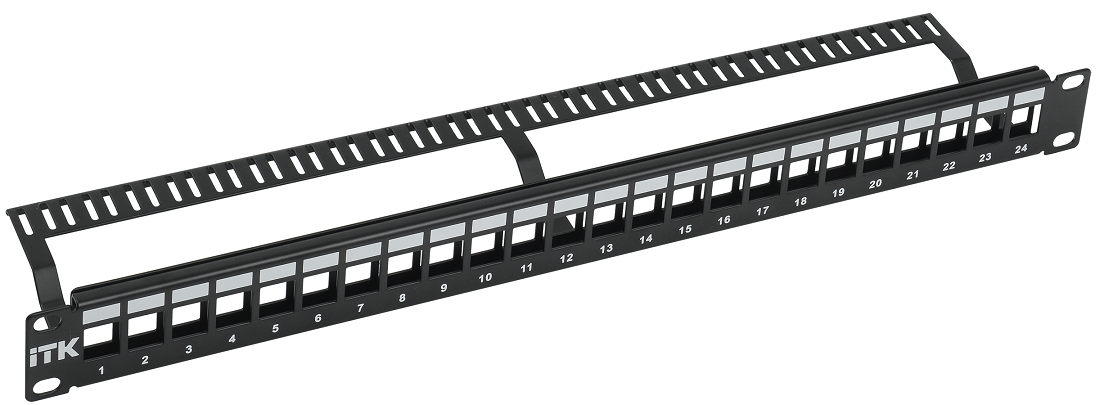 PP24-1UMU, патч-панель 19"