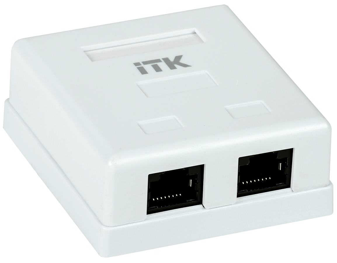 CS2-1C5EF-22, настенная розетка RJ45