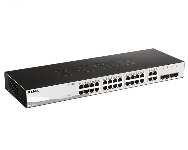 DGS-1210-28/F3A, коммутатор 24-портовый