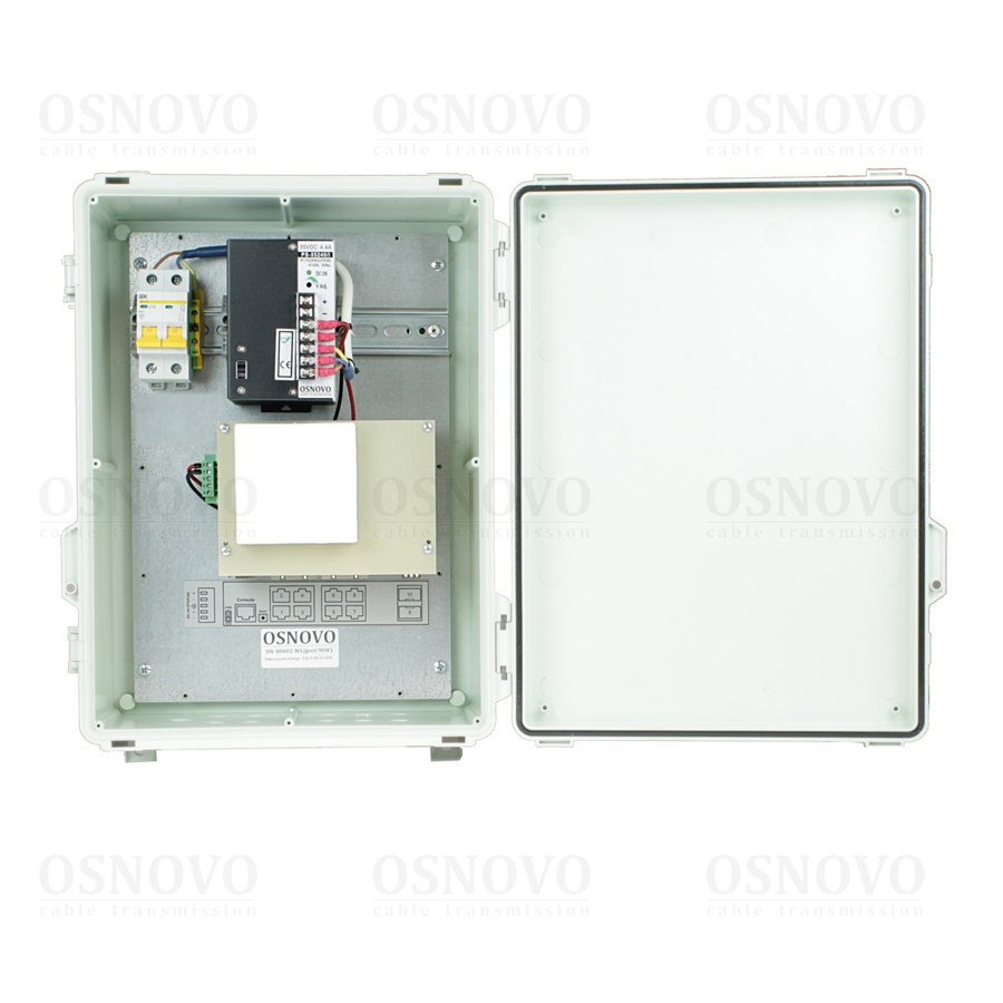 SW-80802-WL(port 90W), коммутатор 10-портовый