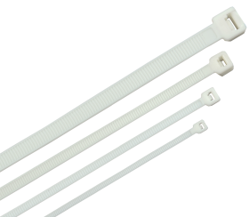 HKW-W25-L100 (100 шт), хомут кабельный ХКн 2,5х100мм нейлон белый