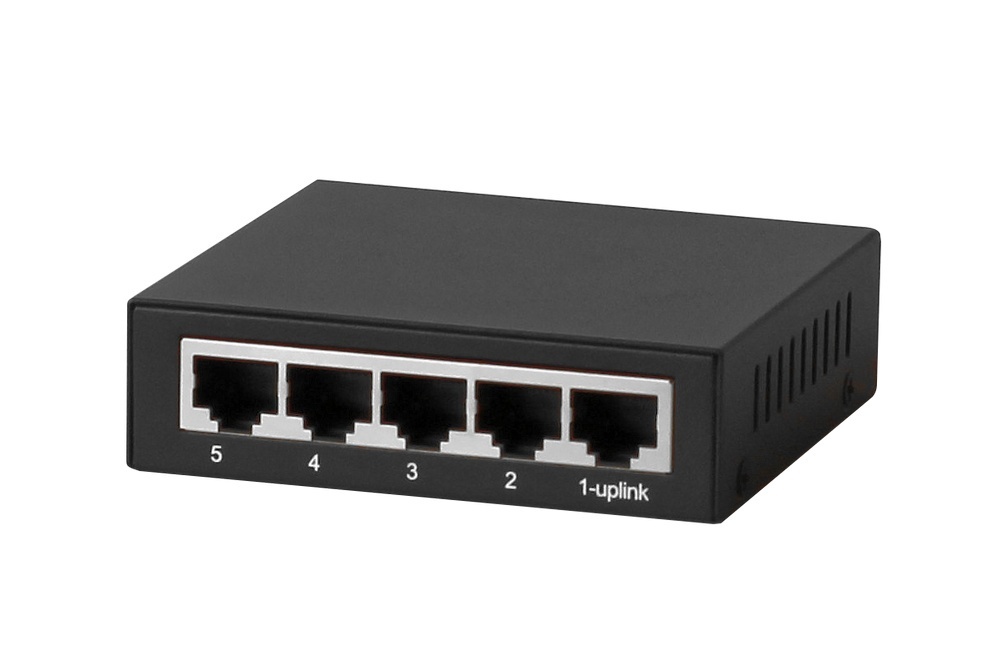 PND-05G, коммутатор неуправляемый 5-портовый