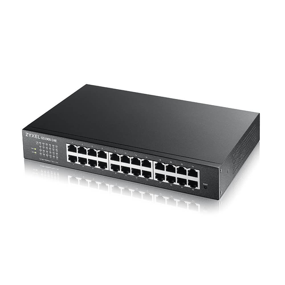 GS1900-24E-EU0103F, коммутатор Smart L2 rack 19"