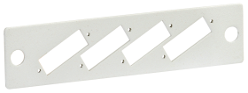 FOBX-P8-SCDX, панель для 4 адаптеров SC-Duplex