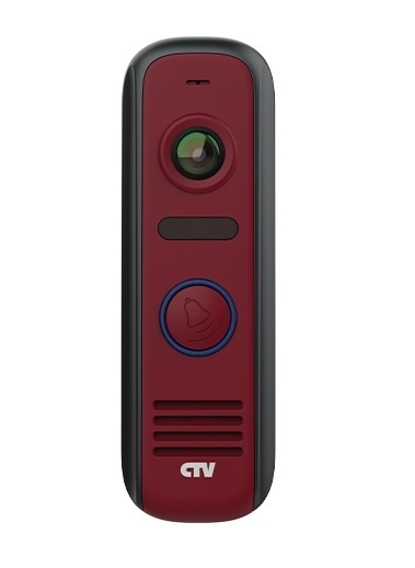 CTV-D4000S R (красный), вызывная панель цветная