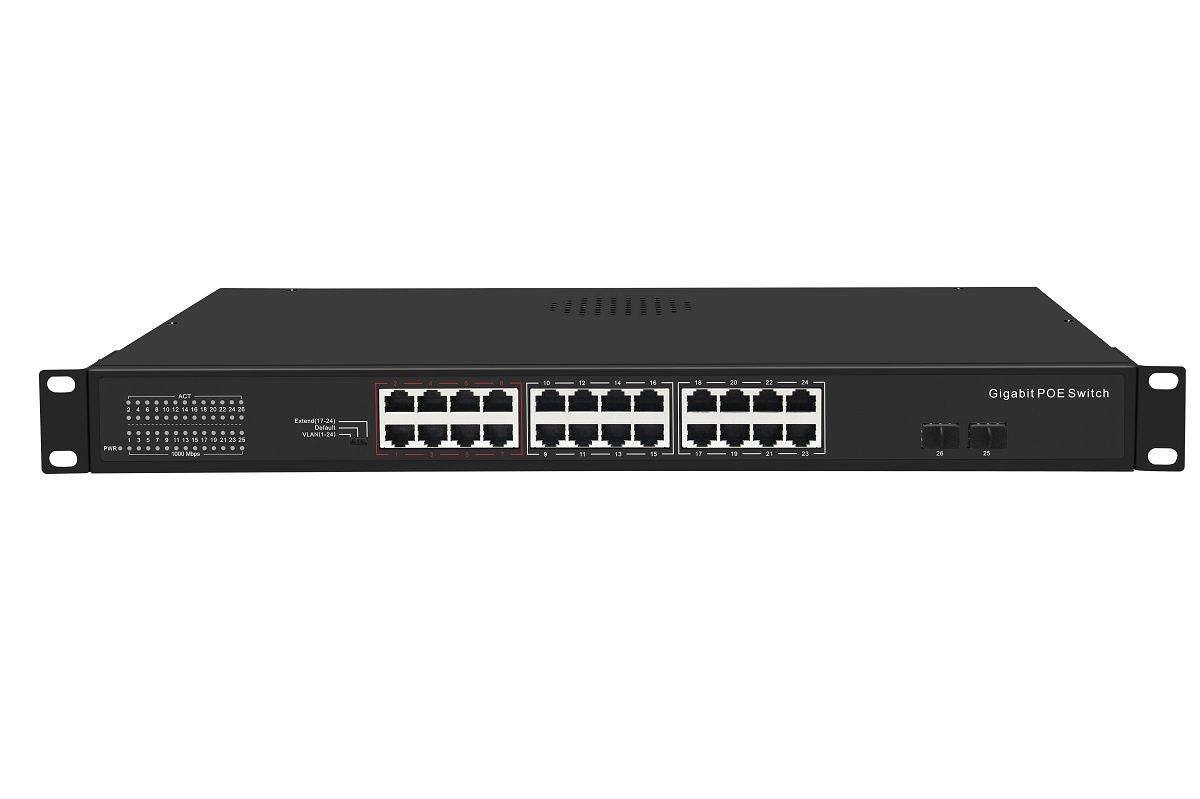 GL-SW-G005-24P, коммутатор с PoE