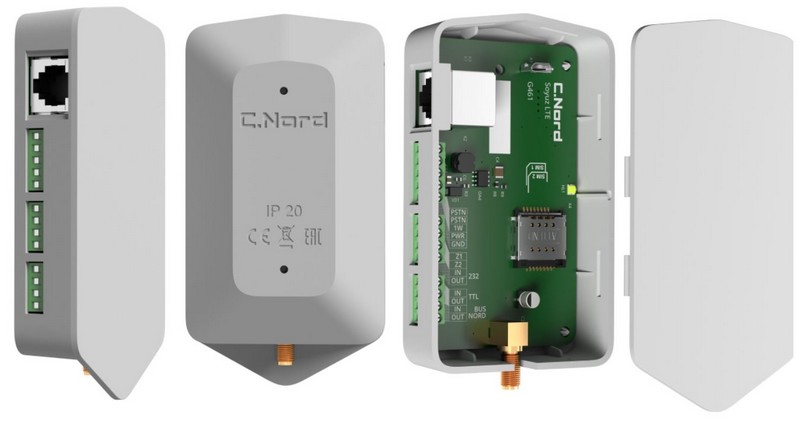 Link LTE, интерфейс связи с центральной станцией Центр охраны СИ-НОРД
