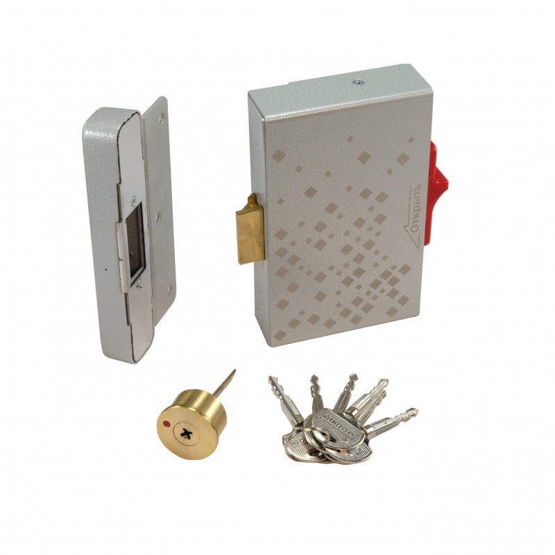 Promix-SM215.10 silver, замок электромеханический