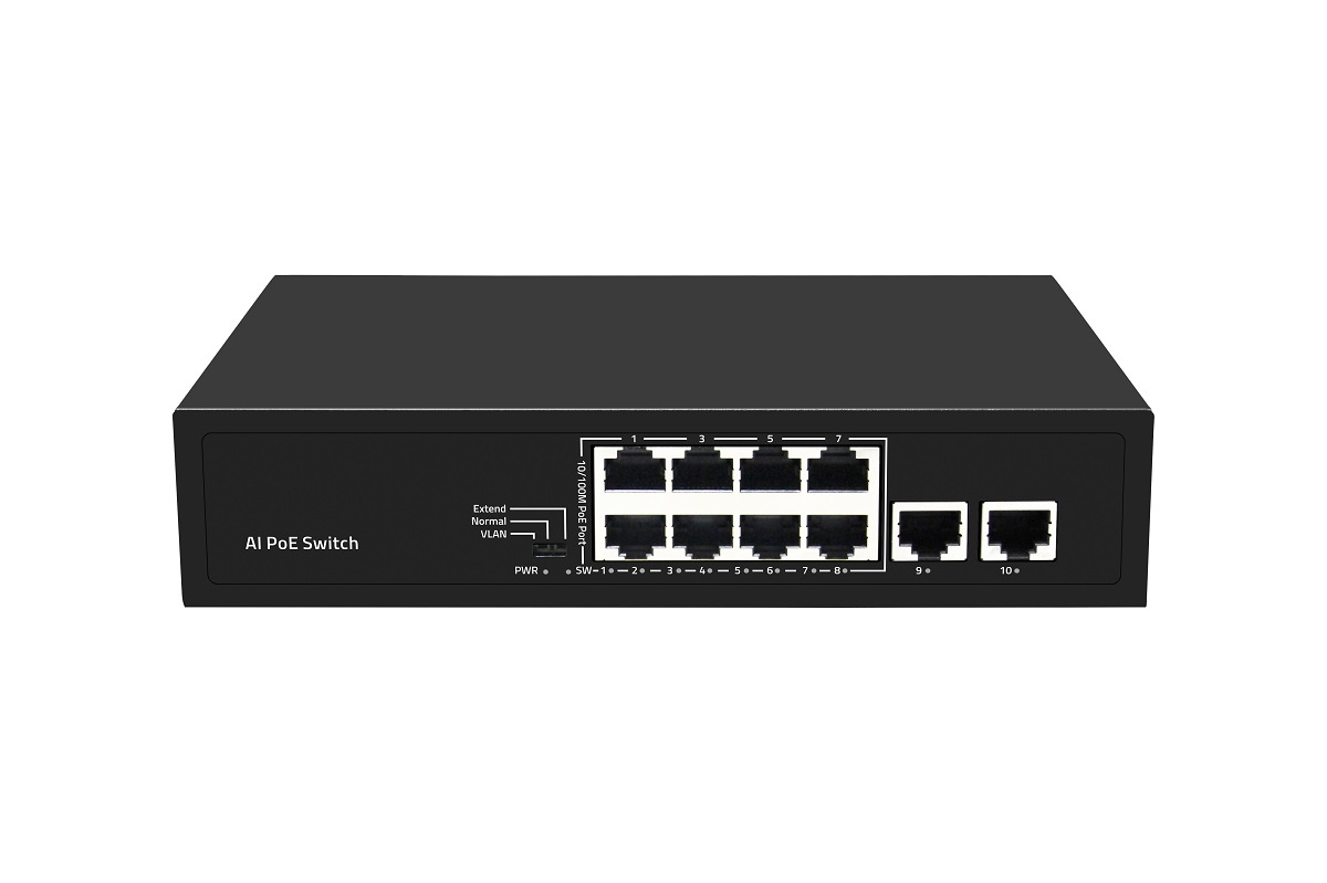 GL-SW-F005-08P, коммутатор с PoE