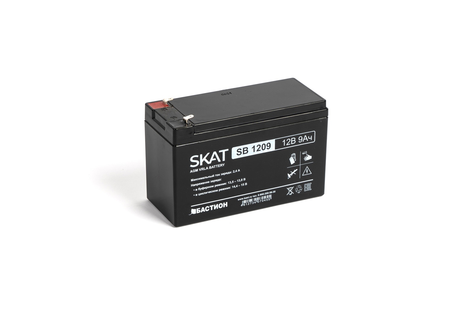 SKAT SB 1209 (2540), аккумулятор герметичный свинцово-кислотный