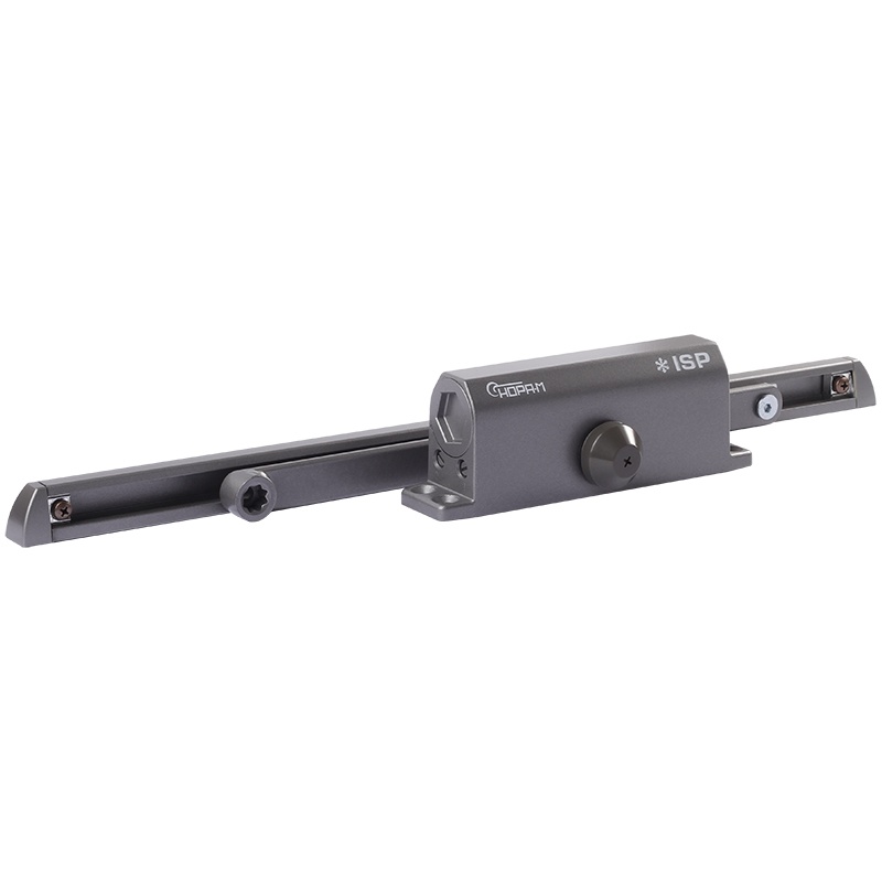 ISPARUS 430 Slider (графит), доводчик дверной морозостойкий