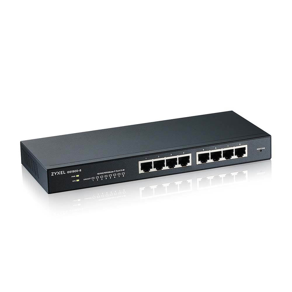 GS1900-8-EU0102F, smart коммутатор