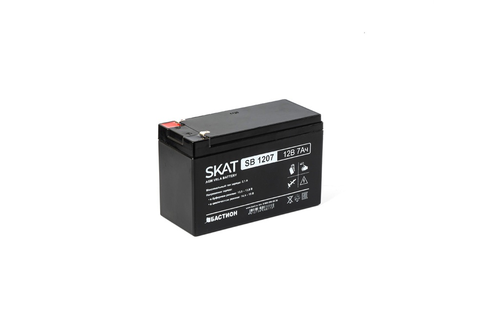 SKAT SB 1207 (2533), аккумулятор герметичный свинцово-кислотный