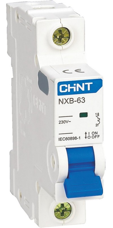 NXB-63S (R) 1п C 6А 4.5кА CHINT (296708), автоматический выключатель