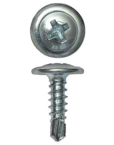 Саморез с пресс-шайбой 4.2х51 со сверлом (100 шт) (CM274051)