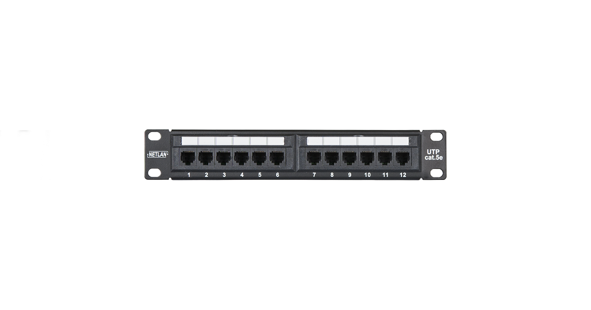 EC-URP-12-UD2, патч-панель 10"