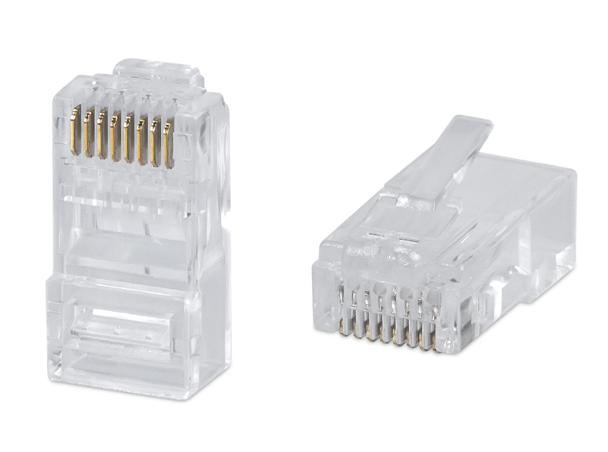 8P8C-C6(1.20)-FC (100 шт) (11081c), разъем RJ-45
