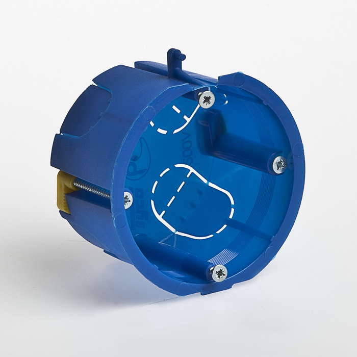 Коробка TYCO СП 65х45 для гипсокартона IP30 (10170), коробка установочная