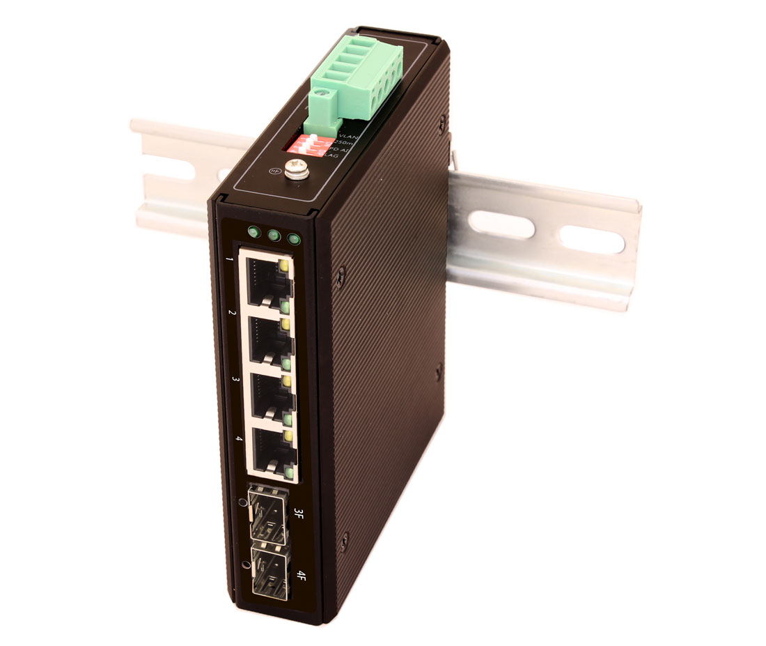 SW-80402-I(port 60W, 240W), коммутатор с PoE