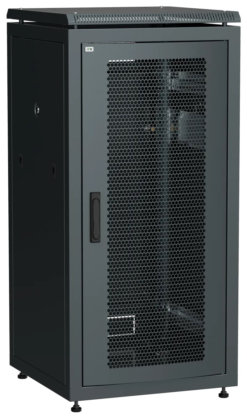 LN05-28U68-P, шкаф телекоммуникационный 19" напольный 28U
