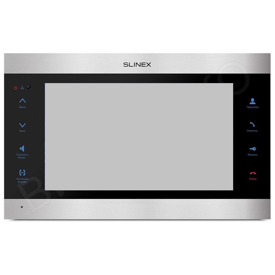 SL-10N Cloud (Silver+Black), монитор домофона цветной с функцией «свободные руки»