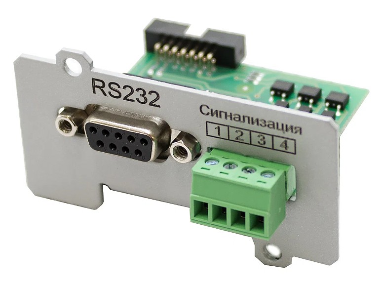 IC-RS232/Dry Contacts, плата расширения интерфейсов