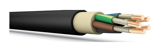 ППГнг(А)-HF 4х2,5 ГОСТ ККЗ (KKZ40-00009639), кабель силовой огнестойкий, не распространяющий горение, не содержащий галогенов