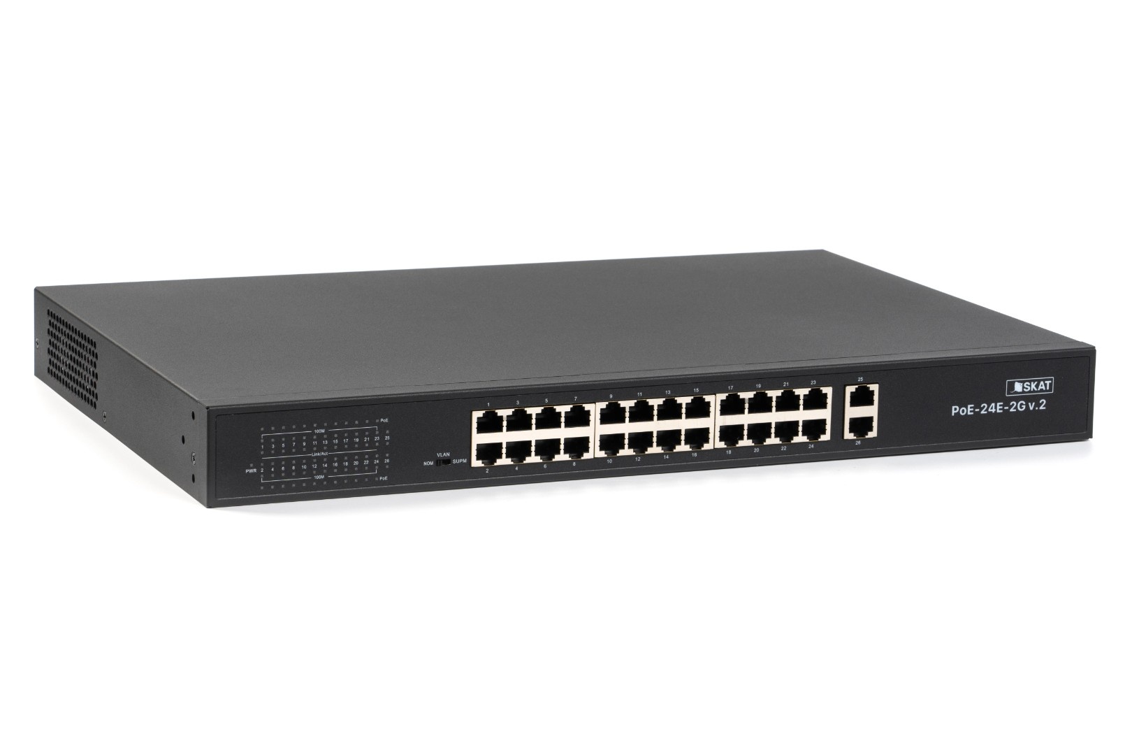 SKAT PoE-24E-2G v.2 (4077), коммутатор с питанием по PoE