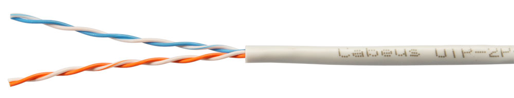 UTP-2P-Cat.5e-SOLID-GY-500 (11212c), кабель «витая пара» (LAN) для структурированных систем связи