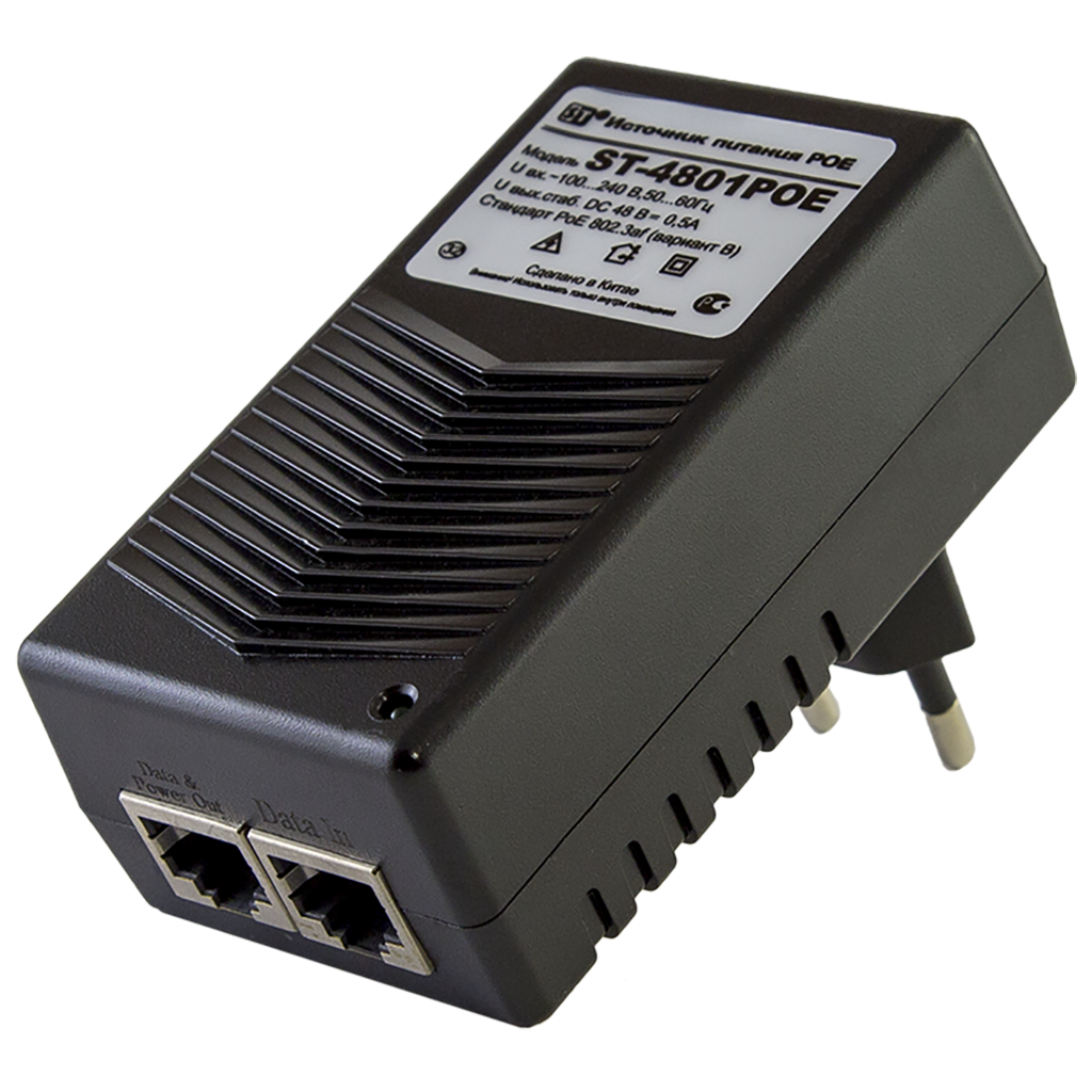 ST-4801 POE, инжектор PoE