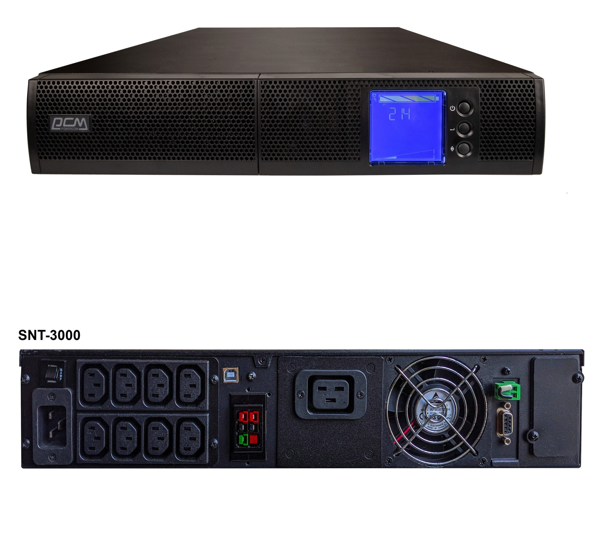 Sentinel SNT-3000 3000Вт 3000ВА черный, источник бесперебойного питания