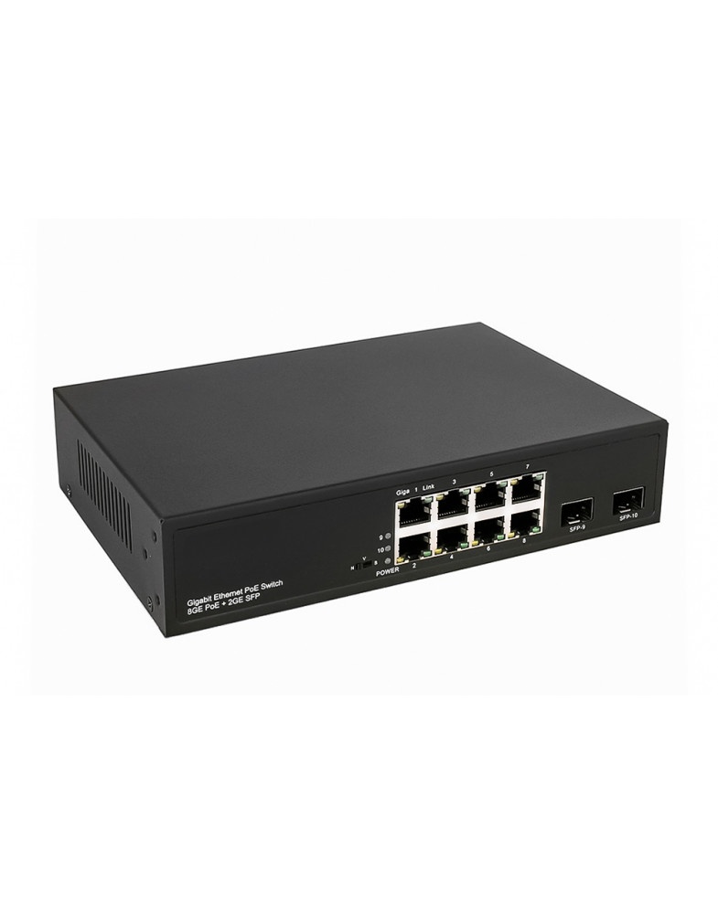 NS-SW-8G2G-P, коммутатор с PoE