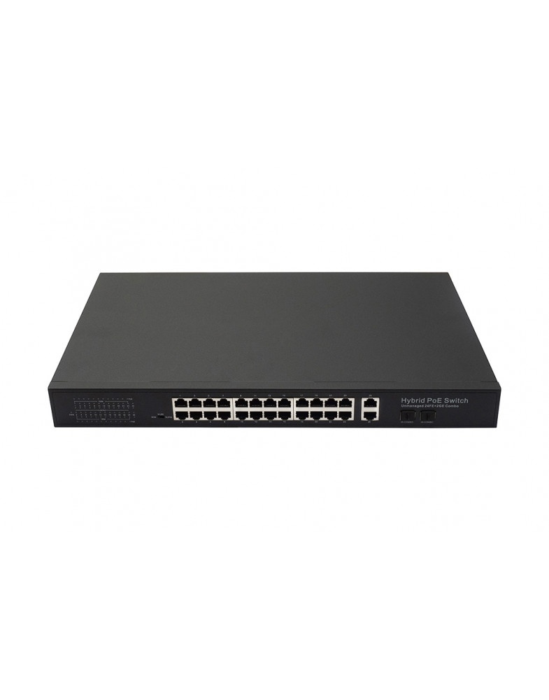 NS-SW-24F2G-P, коммутатор с PoE