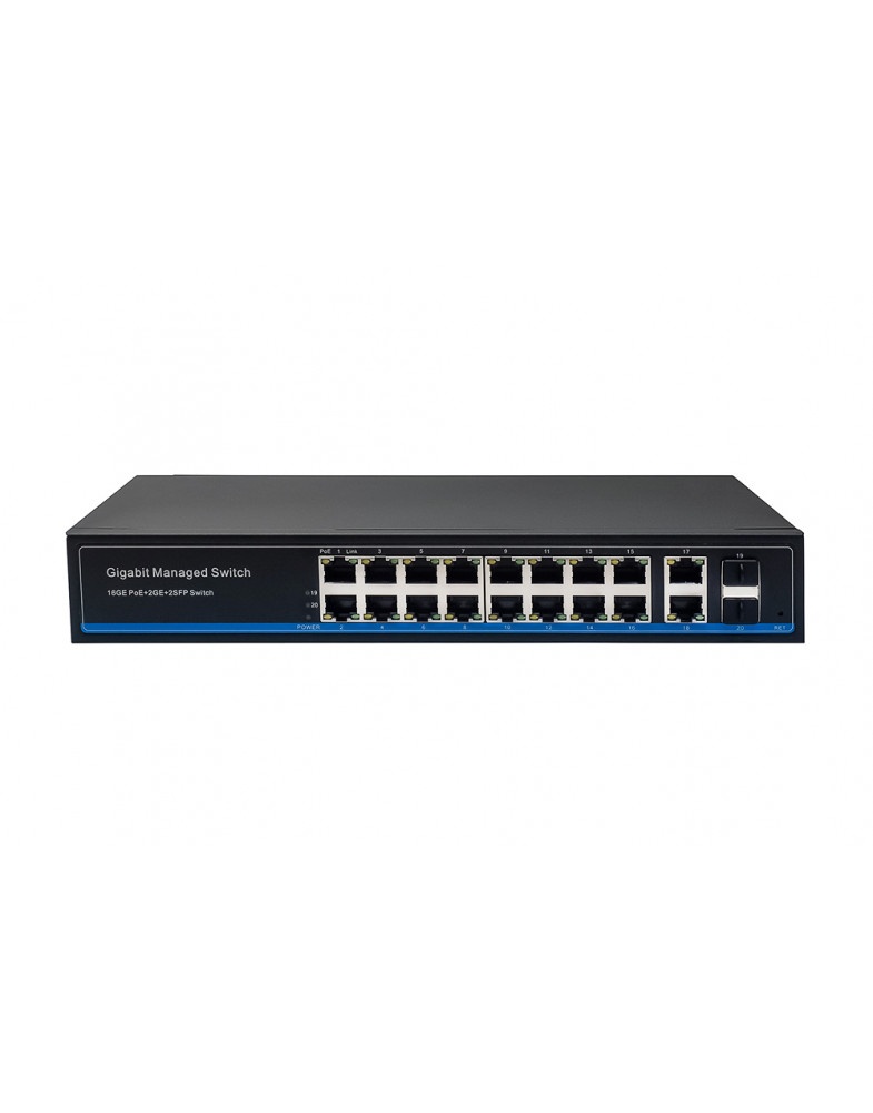 NS-SW-16G4G-PL, коммутатор с PoE