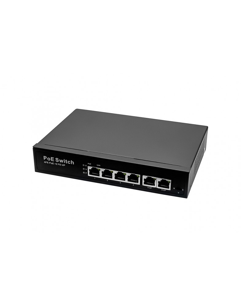 NS-SW-4F2F-P, коммутатор с PoE